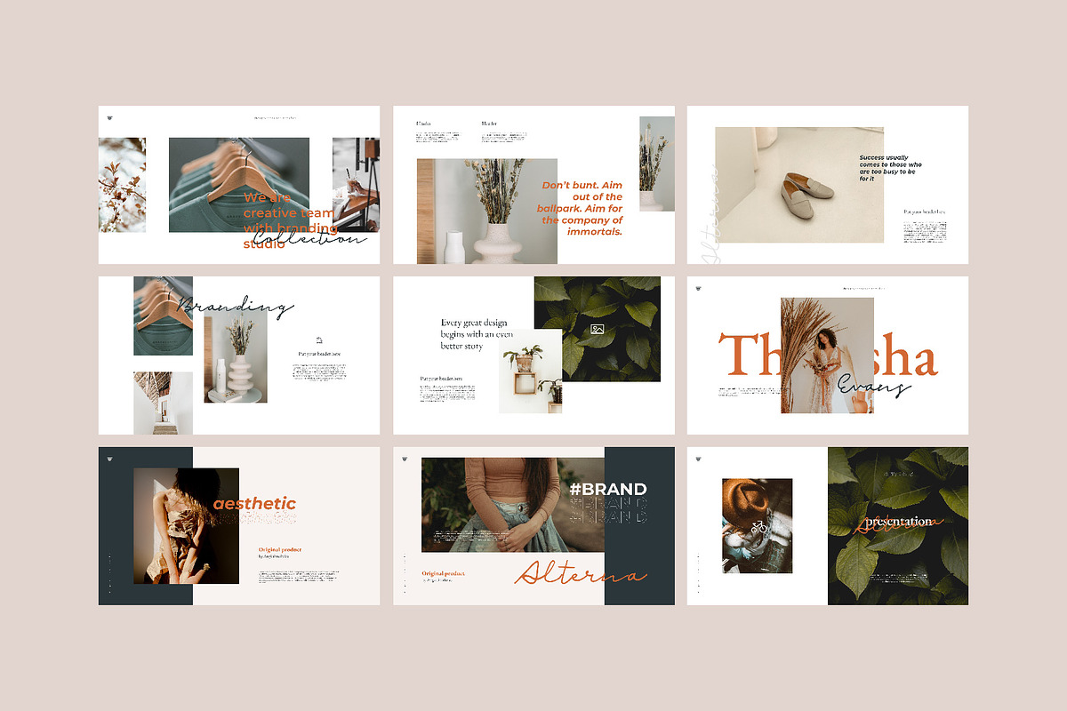 ALTERNA PowerPoint Template, a Presentation Template by Angkalimabelas (Photo 10 of 12)