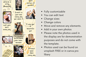 Hair Salon Instagram Puzzle Template