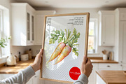 ISO Kitchen Poster Frame Mockup, a Mockup by DesignRocket (Thumbnail 2 of 9)