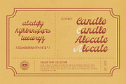 Caslar Font Collection, a Script Font by Megflags (Thumbnail 8 of 10)