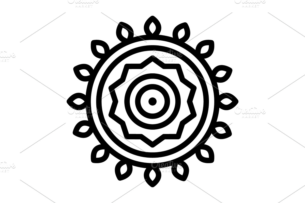 Hawaiian hawaii black icon, an Outline Icon by Creative priyanka
