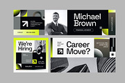 Business Linkedin Set, a Social Media Template by graphicook (Thumbnail 2 of 3)