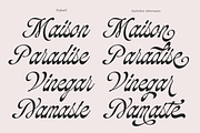 Soulmate Palms | Vintage Script, a Script Font by Jolicia Type (Thumbnail 6 of 12)