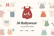 30 babywears, an Object Illustration by Pinkbrush (Thumbnail 1 of 6)
