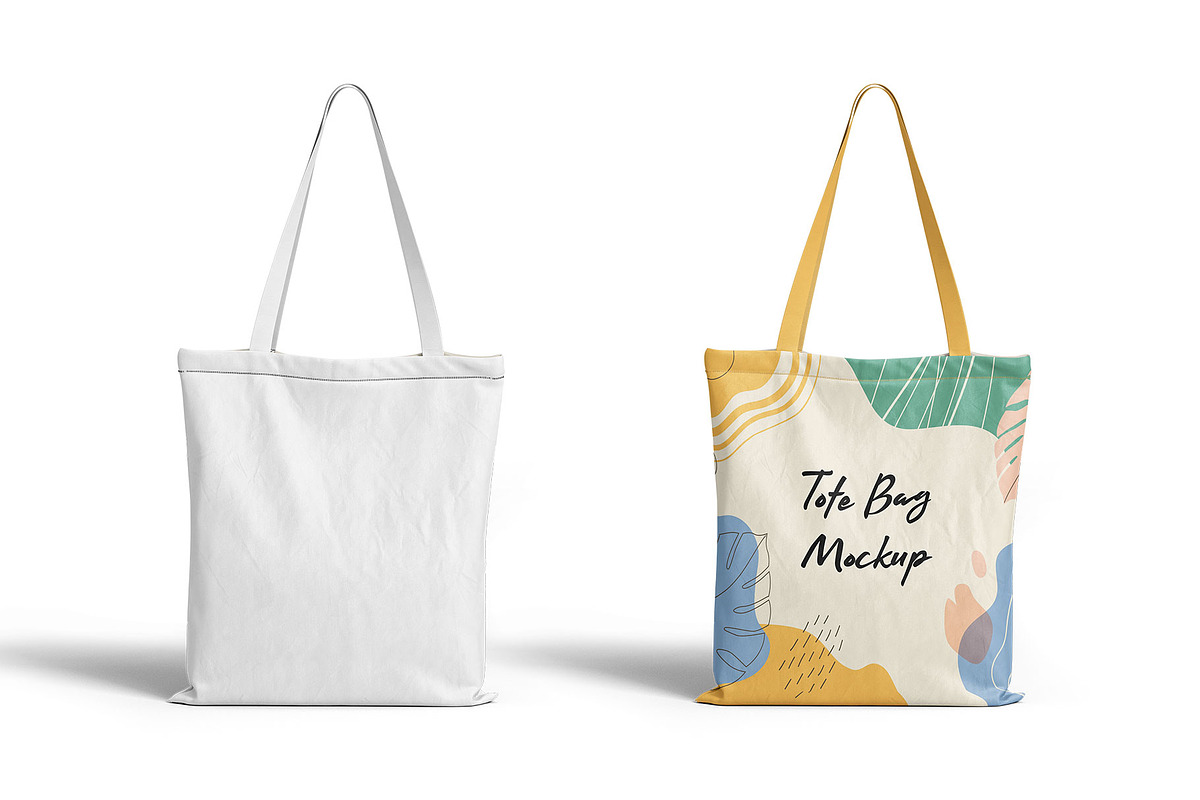 Tote Bag Mockup Set, a Product Mockup by Designbuys (Photo 3 of 7)