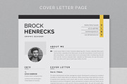 Professional Resume/CV Template, a Resume Template by Proper_media (Thumbnail 5 of 6)
