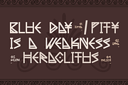 Elthar - Mythology Display Font, a Sans Serif Font by Pandeka Studio (Thumbnail 4 of 9)