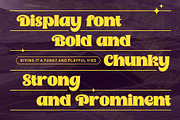 Baxik - Fat Funk Font, a Sans Serif Font by Bentype Studio (Thumbnail 2 of 8)