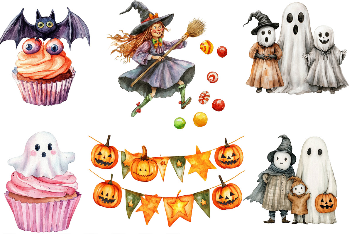 Happy Halloween Sublimation, an Illustration by Designking (Photo 2 of 4)