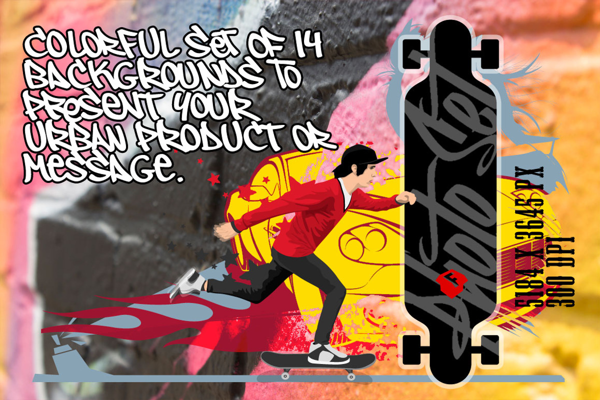 14 HR Graffiti Details - Photo Set, a Texture Graphic by Fresh Design Elements (Photo 2 of 4)