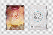 Notebook Mockup Vol 1, a Print Template by Honnum Graphic Art (Thumbnail 7 of 12)