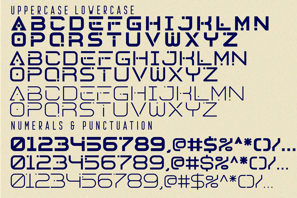 GREATEST GENERAL - Futuristic Font, a Sans Serif Font by 177Studio (Photo 9 of 9)