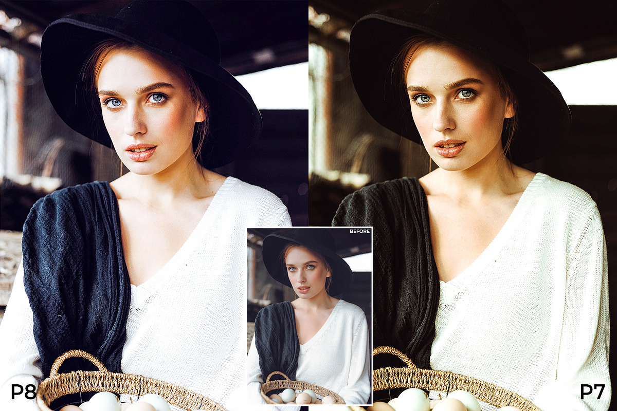20 Perfect Portrait Lightroom Preset, an Action Add-On by Olg Store (Photo 2 of 9)