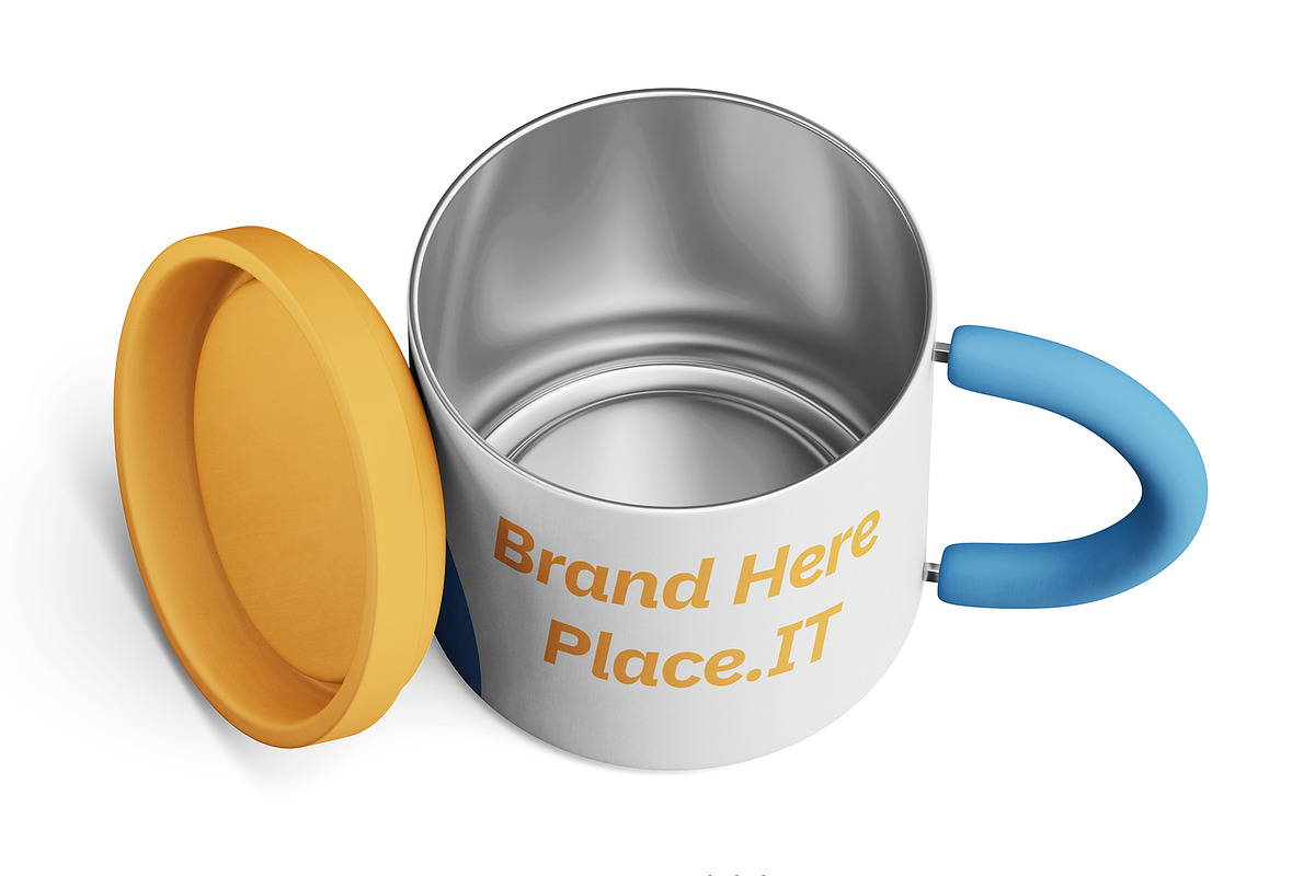 Mug Stainless mockup Bundles, a Cups & Container Mockup by Ambo Ampeng (Photo 3 of 11)