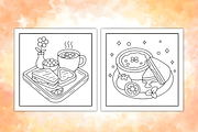 Comfort Food Bold & Easy Coloring, a Food Illustration by Coco Bloom (Thumbnail 2 of 4)