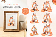 Fox family creator, an Animal Illustration by VerAna (Thumbnail 3 of 14)