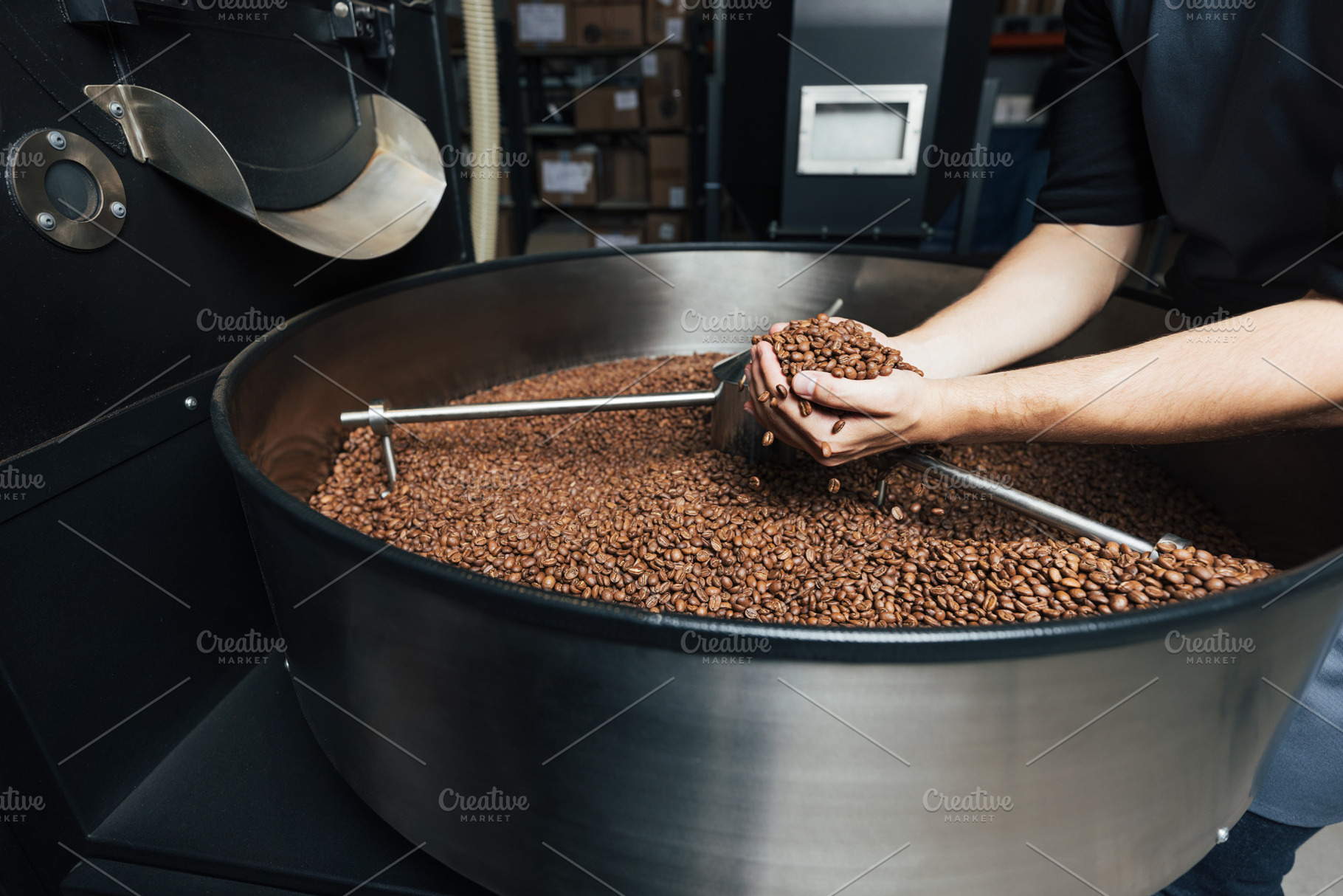 Hands of a young male worker, an Industrial Photo by Artem Varnitsin