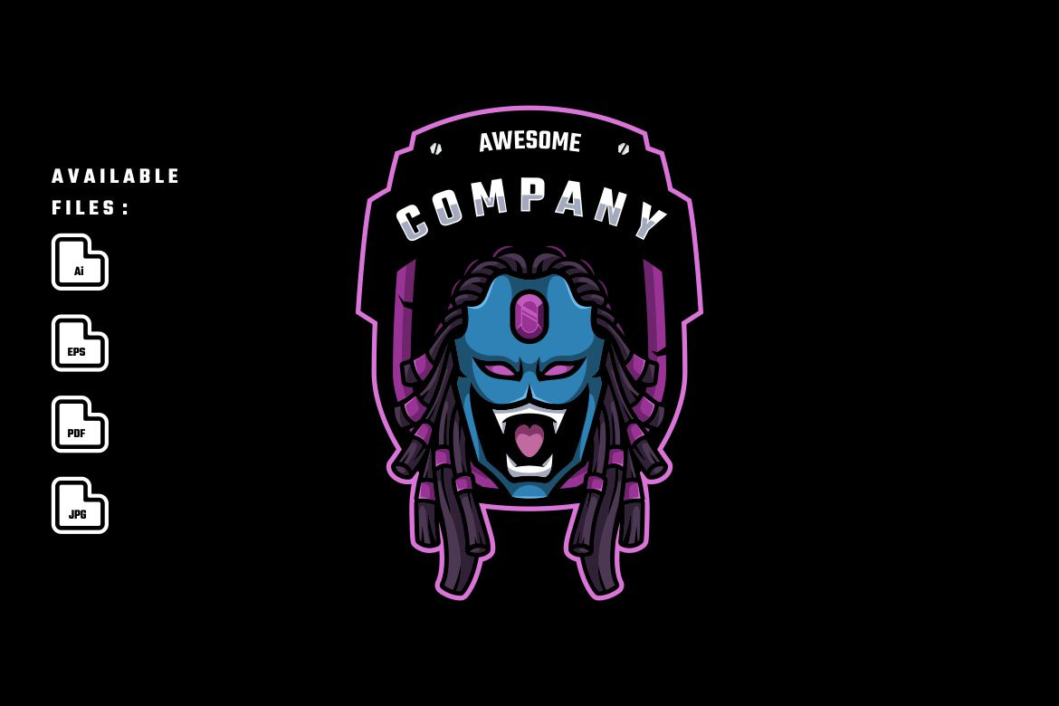 Predator Logo by Maikohatta | Creative Market