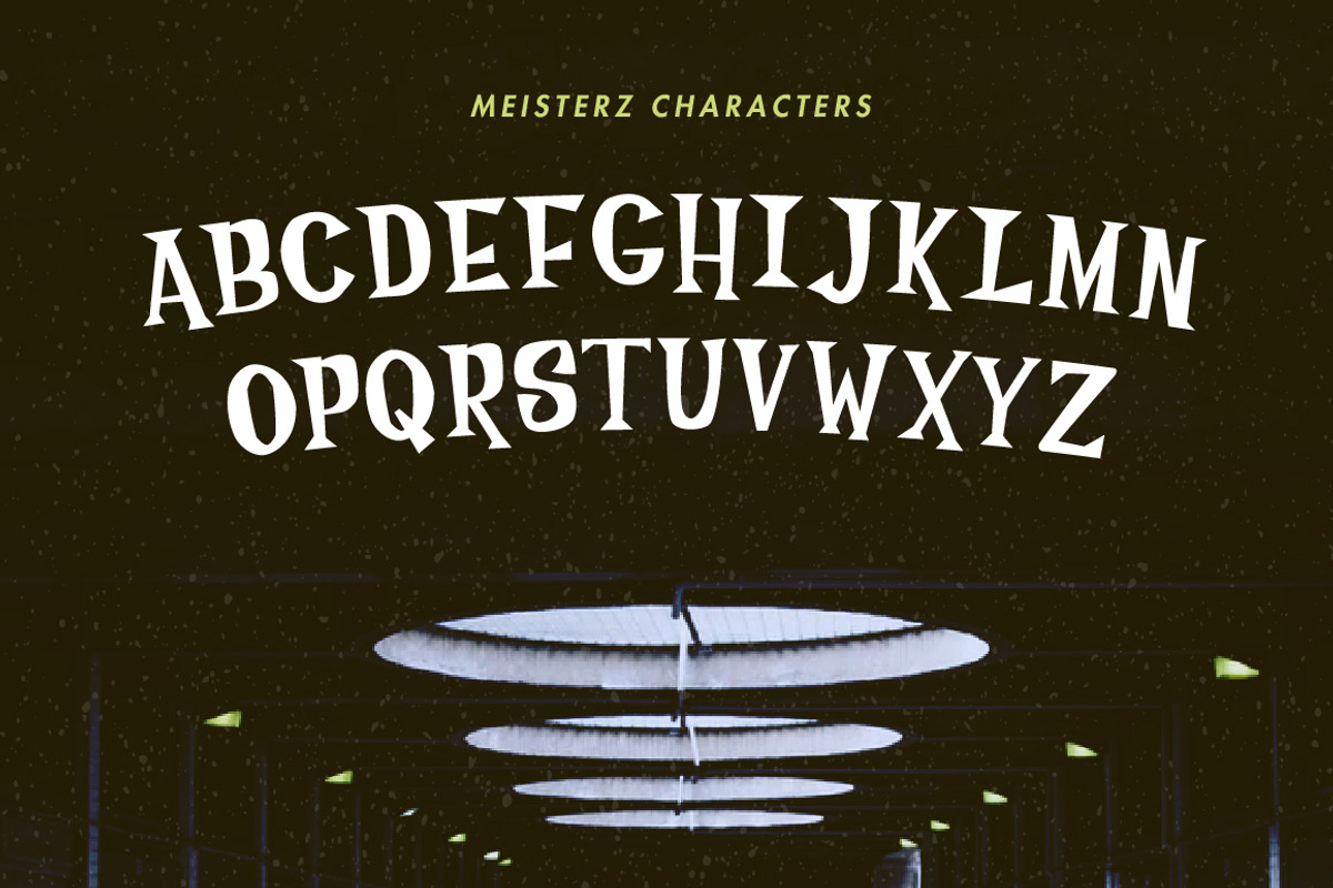 Meisterz Typeface preview 2