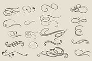 Hand drawn vintage ornaments set, an Object Graphic by FleurArt (Thumbnail 5 of 10)