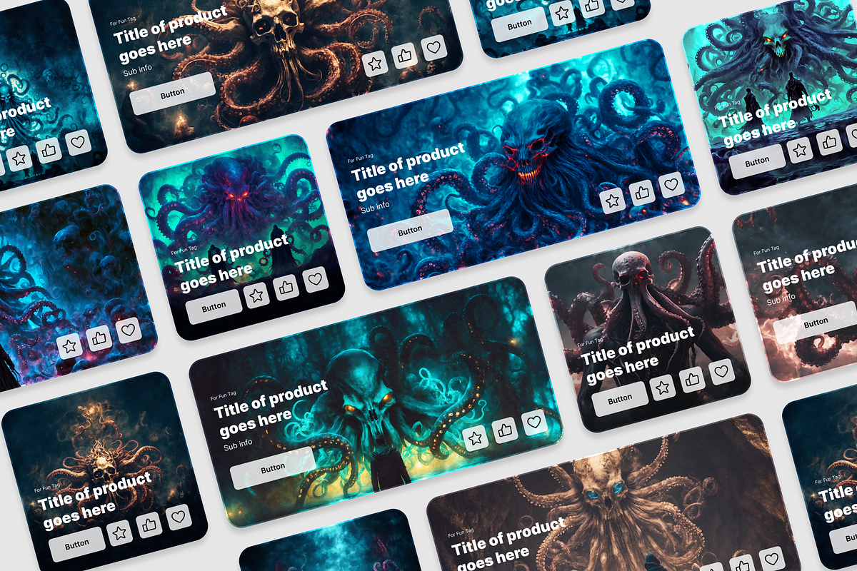 Cthulhu Illustrations, an Animal Illustration by EMP Design (Photo 2 of 4)