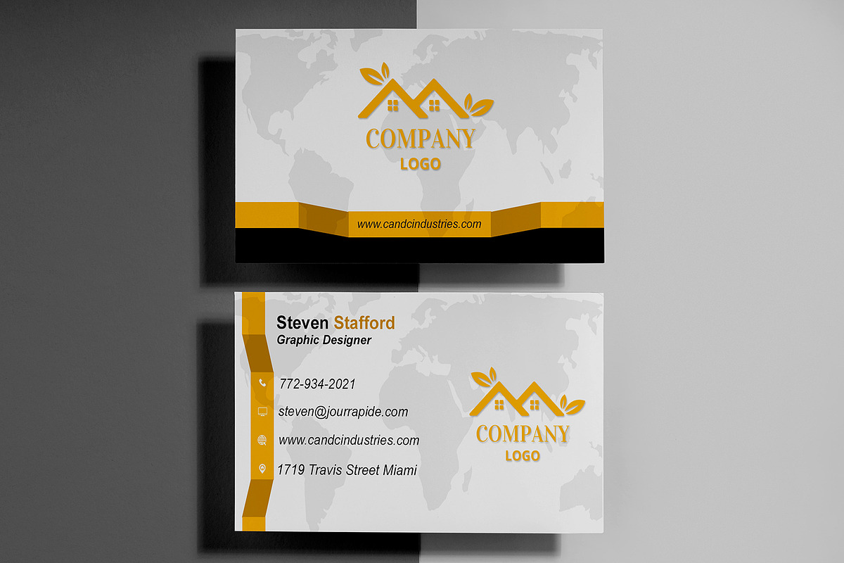 Studio Business Card PSD preview 2