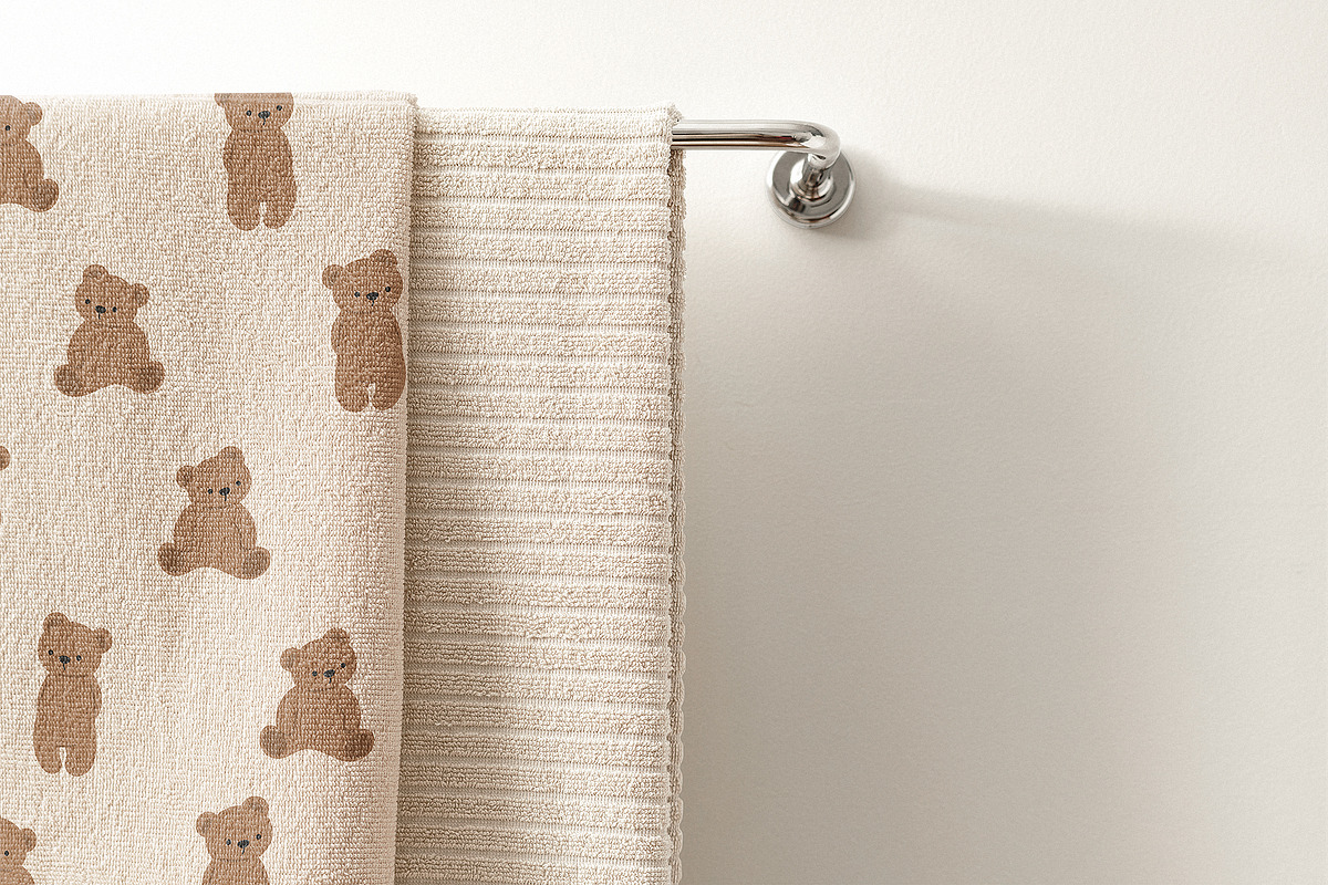 6 Teddy Bears Seamless Patterns, a Pattern Graphic by Kokoshka (Photo 7 of 9)