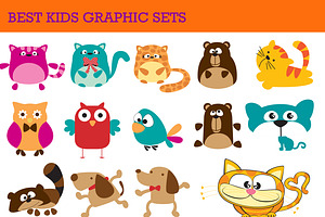 VECTOR CHARACTERS FOR KIDS