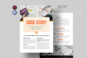 Modern Case Study Flyer | MS Word, a Flyer Template by HiveArts (Thumbnail 1 of 3)