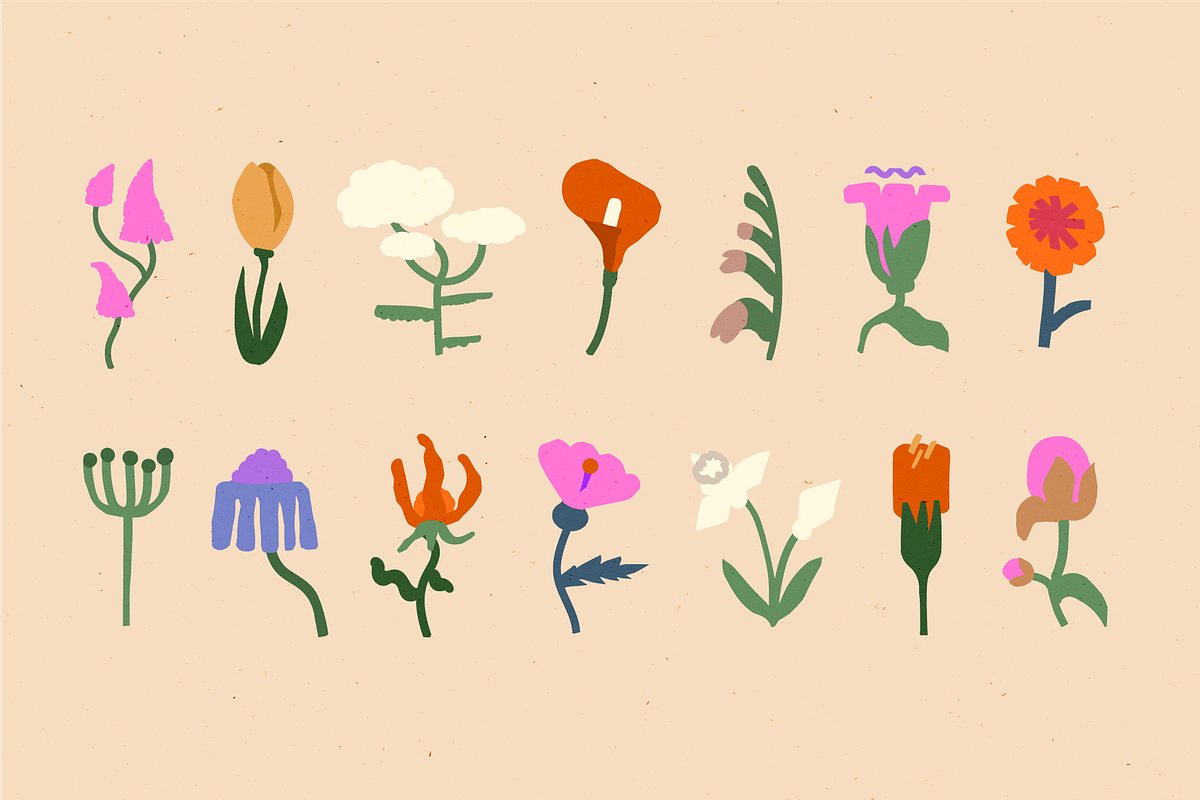 Blooming surface. Paper cut flowers, an Object Graphic by My.Ordinarty (Photo 6 of 16)