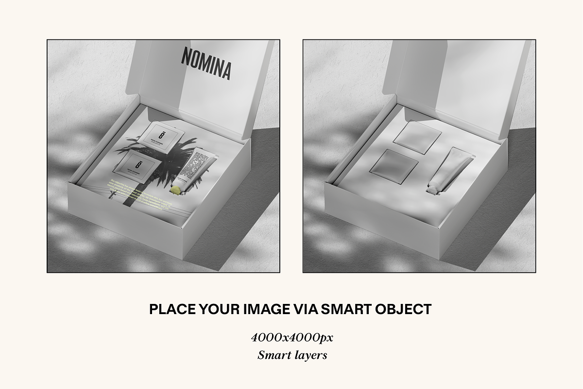 NMC - 03 Cosmetic packaging mockup, a Packaging Mockup by NOMINA (Photo 2 of 3)