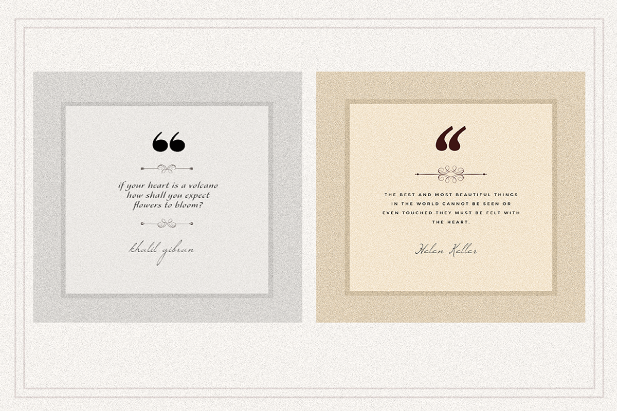 AMBIENT VOL2 Social Media quote pack, a Social Media Template by Vova (Photo 4 of 7)