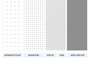 Dotted pattern sheet collection, an Illustration by SappiStudio (Thumbnail 2 of 3)