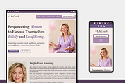 Life Coach Wix Studio Template, a Wix Template by Kitteeh (Thumbnail 2 of 20)