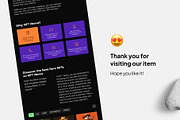 NFT Nexus - Rare NFT Landing Page, a Landing Page Template by Panen Creative (Thumbnail 3 of 3)