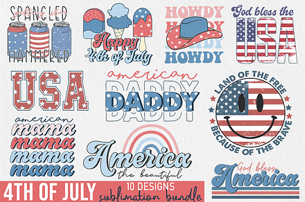 4th Of July Sublimation Bundle