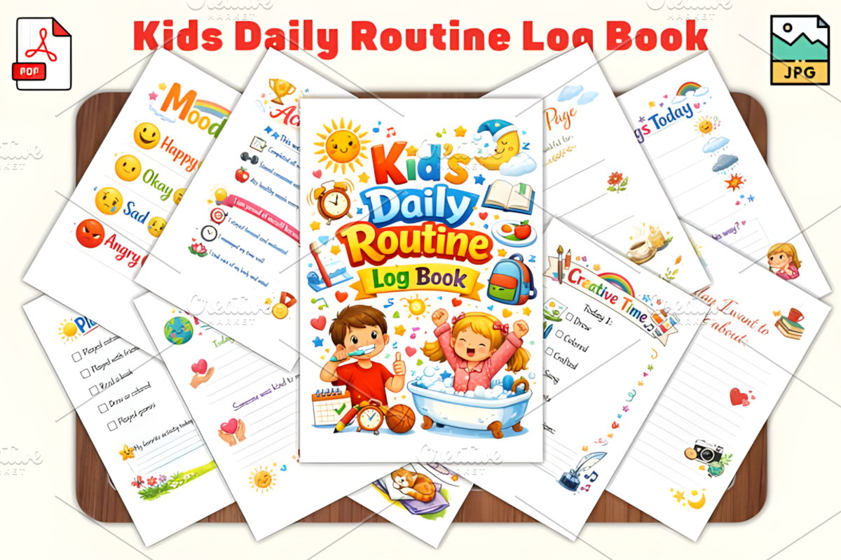 580+ Kids Mega Bundle, a Social Media Template by Ink Gallery (Photo 9 of 13)