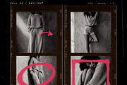 Grunge Contact Sheet Photo Effect, a Social Media Template by DesignerCandies (Thumbnail 2 of 5)
