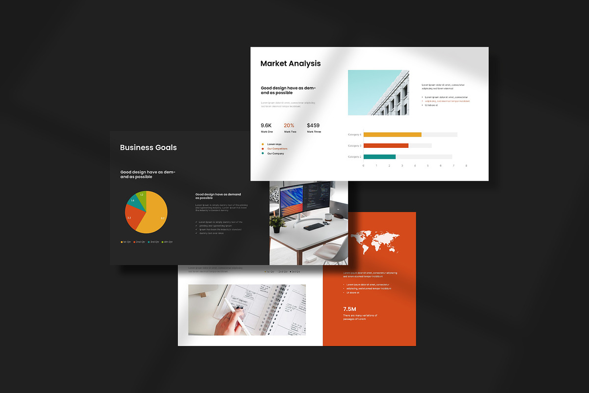 Pitch Deck Presentation Template preview 4