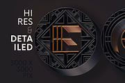 SALE Art Deco Toolkit, a Background Graphic by Cruzine (Thumbnail 50 of 111)