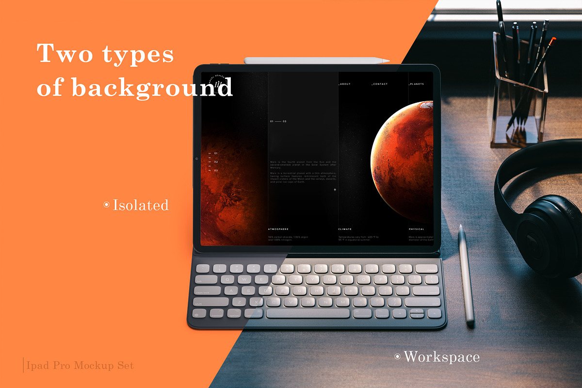 iPad Pro Mockup Set, an iPad Mockup by Best Pixels™ (Photo 4 of 9)