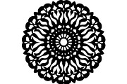 Ornate Black Mandala Vector Set, an Object Graphic by Creativeshirt (Thumbnail 5 of 7)