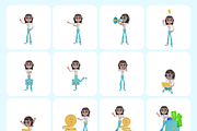 3D WOMEN CHARACTER BUSINESS PACK, a Characters & Person 3D Model by MUNIK STUDIO 3D (Thumbnail 6 of 6)