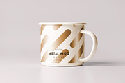 Metal Mug Mock-up, a Cups & Container Mockup by Yogurt86 (Thumbnail 7 of 10)
