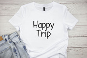 Happy Sunshine is a handwritten font, a Handwritten Font by Brown Cupple (Thumbnail 2 of 6)
