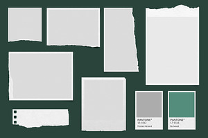 Realistic Moodboard Mockup Kit