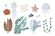 Baby shark clip-art, undersea world, an Object Graphic by KupalinaArt (Thumbnail 3 of 5)