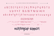 Waom - Korean Style Font, a Handwritten Font by productype1 (Thumbnail 11 of 11)