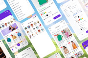 eCommerce Mobile App UI Kit, an UI Kit Template by DesignsLab (Thumbnail 7 of 8)