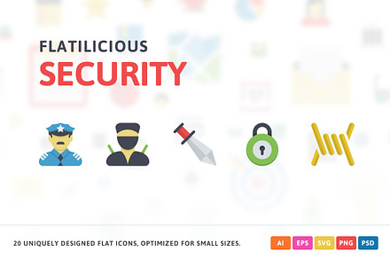Security Flat Icons